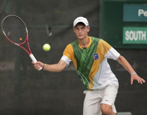 Brandon Laubser of South Africa was named top seed in the boys of the Wanderers ITF.