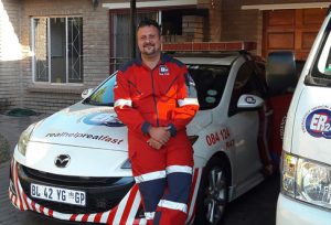 Meet Lourens Smit, an Advanced Life Support paramedic, who is part of the ER24 Rustenburg team. 