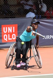 Wheelchair tennis rising star Nokwanda Hlongwane was hugely honored and could claim awards in two categories this year at the SPAR Gsport Awards for the Junior Athlete of the Year and School Sports Star of the Year category.