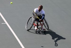 South Africa's Lucas Sithole, ranked three in the world, missed out on a bronze medal as he went down 1-6 6-2 7-5 to the American six-time Paralympic medalist David Wagner in a grueling one hour and 50 minutes at Olympic Tennis Centre in Brazil on Wednesday evening.