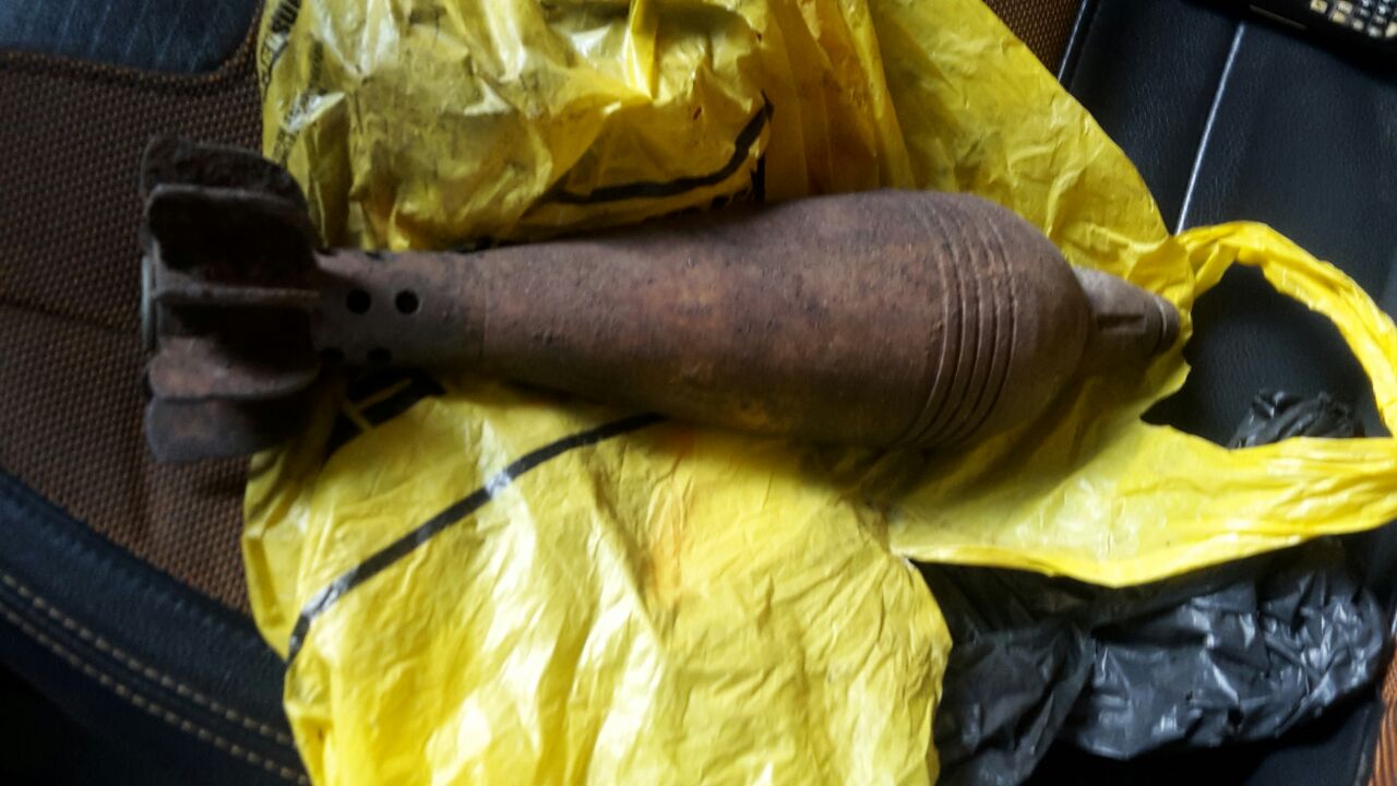 Mortar Bombs found with suspects 2